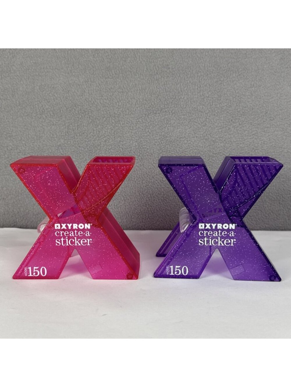 Xyron Create a Sticker Model 150 Purple & Pink Set of 2 scrapbooking crafts